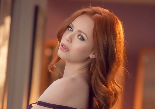 Ella Hughes Strips Out of Her Lingerie